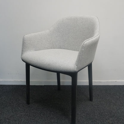Vitra Softshell Design Vergaderstoel | Conferentiestoel | Lichtgrijs