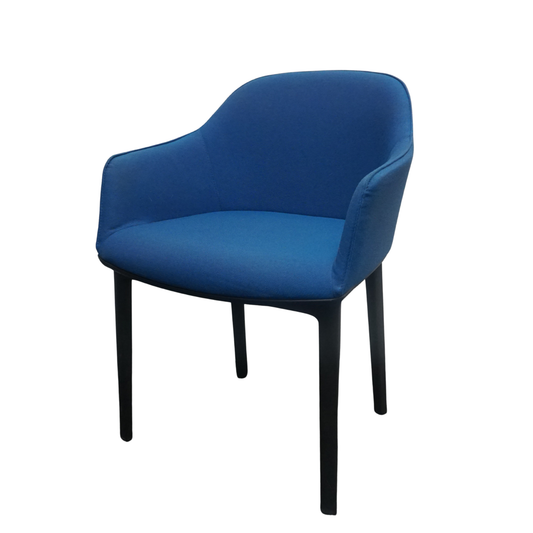Vitra Softshell Design Vergaderstoel | Conferentiestoel | Blauw