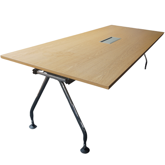 Vitra Ad Hoc Vergadertafel | Beuken | 240 x 100 x 74 cm