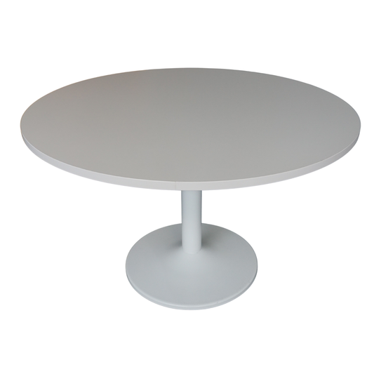 Ronde Vergadertafel | Wit | Ø 120 | 74 hoog