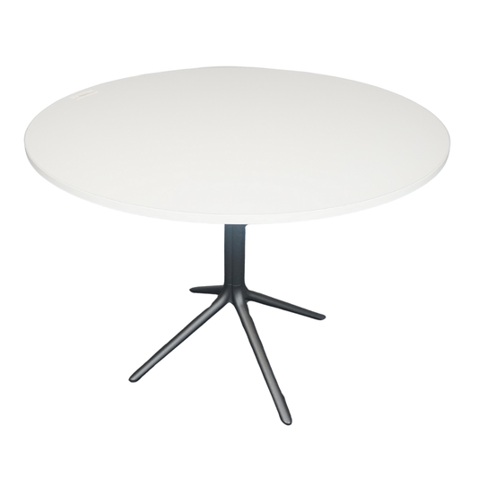 Ronde Vergadertafel | Wit | Ø 100 | 75 hoog