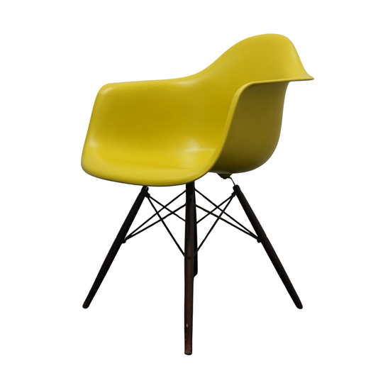 Vitra Eames DAW Design Stoel | Licht Groen