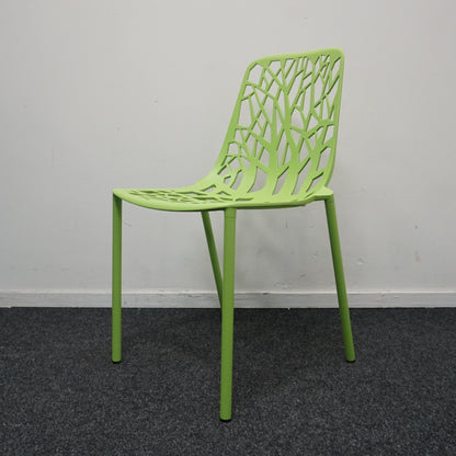Fast Forest Design Stoel | Aluminium | Groen