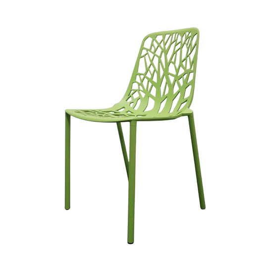 Fast Forest Design Stoel | Aluminium | Groen