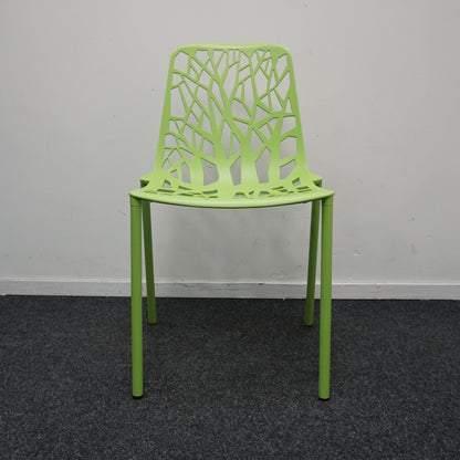 Fast Forest Design Stoel | Aluminium | Groen
