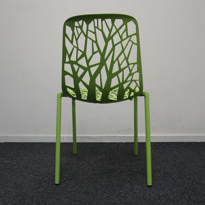 Fast Forest Design Stoel | Aluminium | Groen