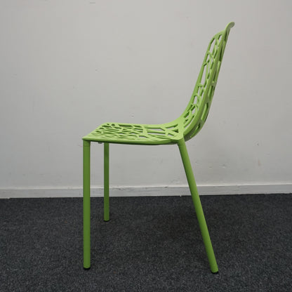 Fast Forest Design Stoel | Aluminium | Groen