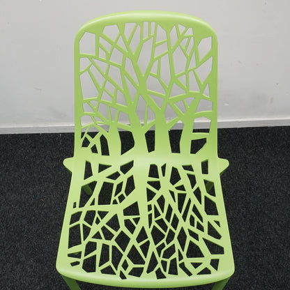 Fast Forest Design Stoel | Aluminium | Groen