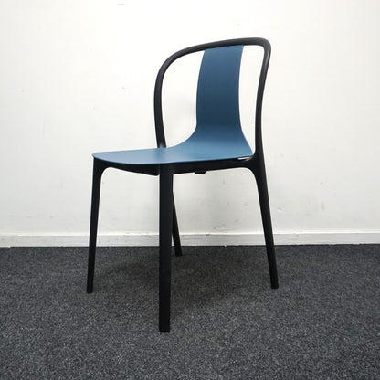 Vitra Eames Belleville Design Stoel | Blauw / Zwart