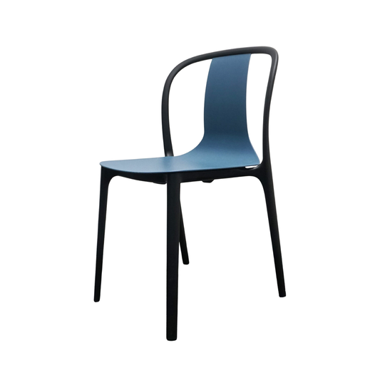 Vitra Eames Belleville Design Stoel | Blauw / Zwart