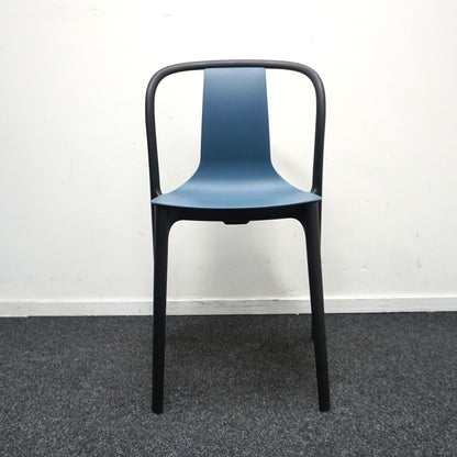 Vitra Eames Belleville Design Stoel | Blauw / Zwart