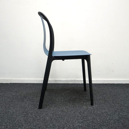 Vitra Eames Belleville Design Stoel | Blauw / Zwart