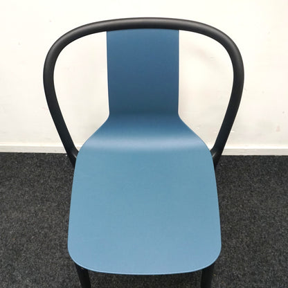 Vitra Eames Belleville Design Stoel | Blauw / Zwart