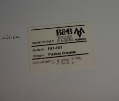 B&B Italia Fat-Fat Design Salontafel | Wit | Ø 92 cm