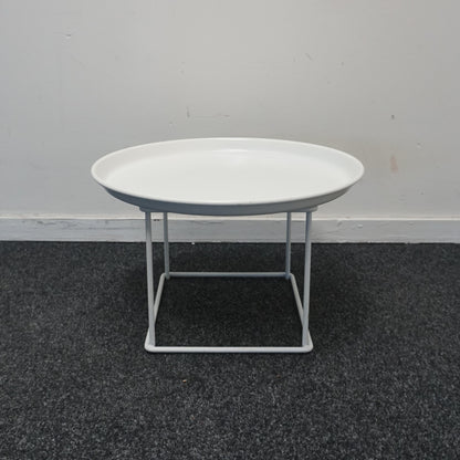 B&B Italia Fat-Fat Design Salontafel | Wit | Ø 42 cm