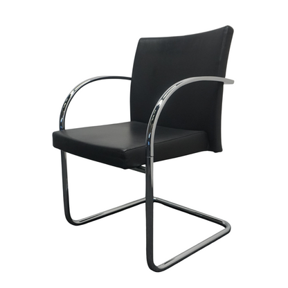Artifort Prof Design Vergaderstoel | Zwart Leer