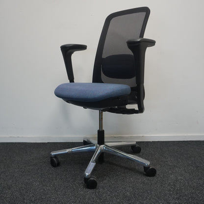HÅG SoFi Mesh 7500 Bureaustoel | Blauw / Zwart
