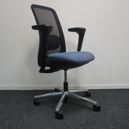 HÅG SoFi Mesh 7500 Bureaustoel | Blauw / Zwart