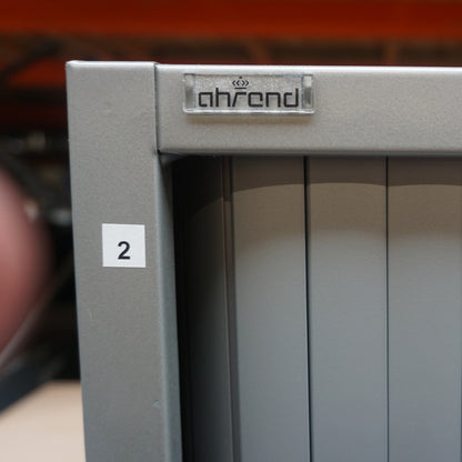 Ahrend Roldeurkast | Archiefkast | 195 x 120 x 45 cm | Zilvergrijs