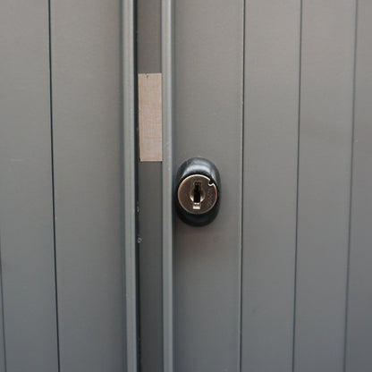 Ahrend Roldeurkast | Archiefkast | 195 x 120 x 45 cm | Zilvergrijs
