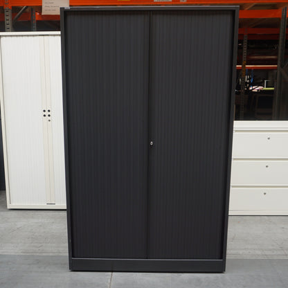 Ahrend Roldeurkast | Archiefkast | 195 x 120 x 45 cm | Zwart