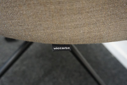 Viccarbe Copa Chair Design Stoel | Bruin | Verrijdbaar