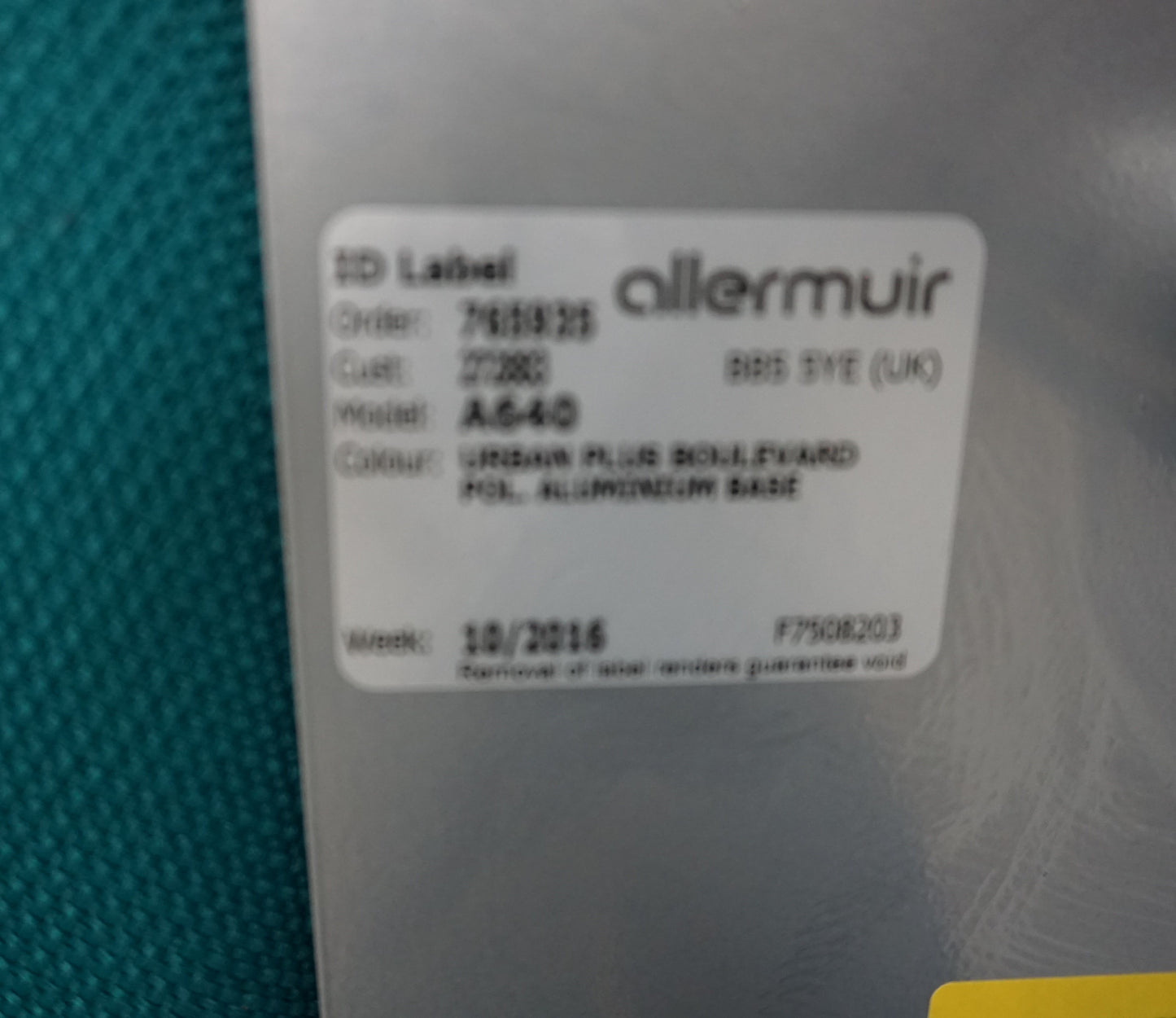 Allermuir Open A640 Design Fauteuil | Aquablauw