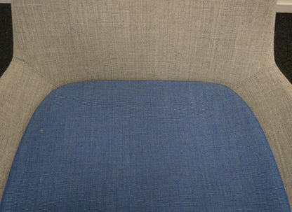 Orangebox Avi-03 Design Fauteuil | Grijs / Blauw