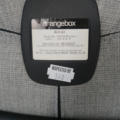 Orangebox Avi-03 Design Fauteuil | Grijs / Blauw