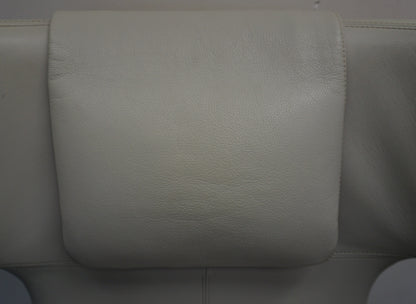 Vitra Grand Repos Design Fauteuil | Creme Wit Leer