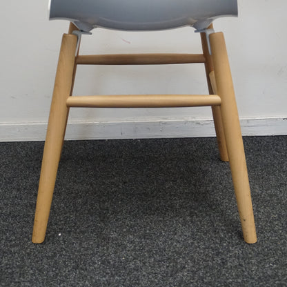 Softline Italia Pauline Design Stoel | Wit / Hout