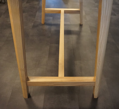 Nova Wood Bartafel | 160 x 70 x 105 cm | Zwart