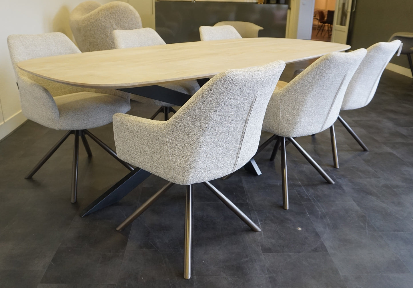 Design Vergadertafel | Mangohout | 240 x 100 cm