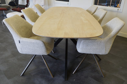 Design Vergadertafel | Mangohout | 240 x 100 cm