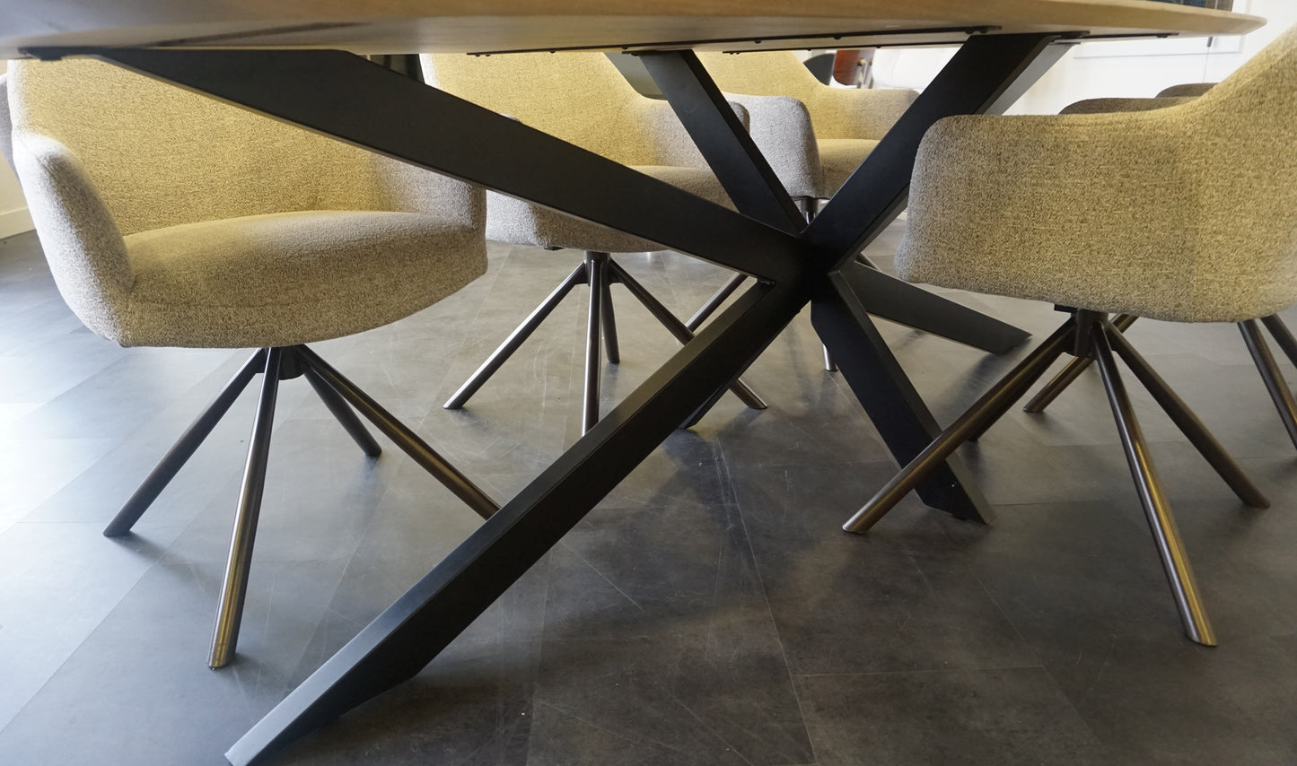 Design Vergadertafel | Mangohout | 240 x 100 cm