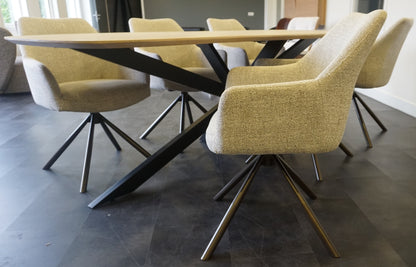 Design Vergadertafel | Mangohout | 240 x 100 cm