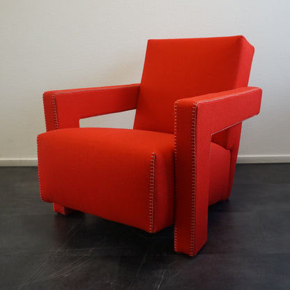 Cassina 637 Utrecht Design Fauteuil | Rood