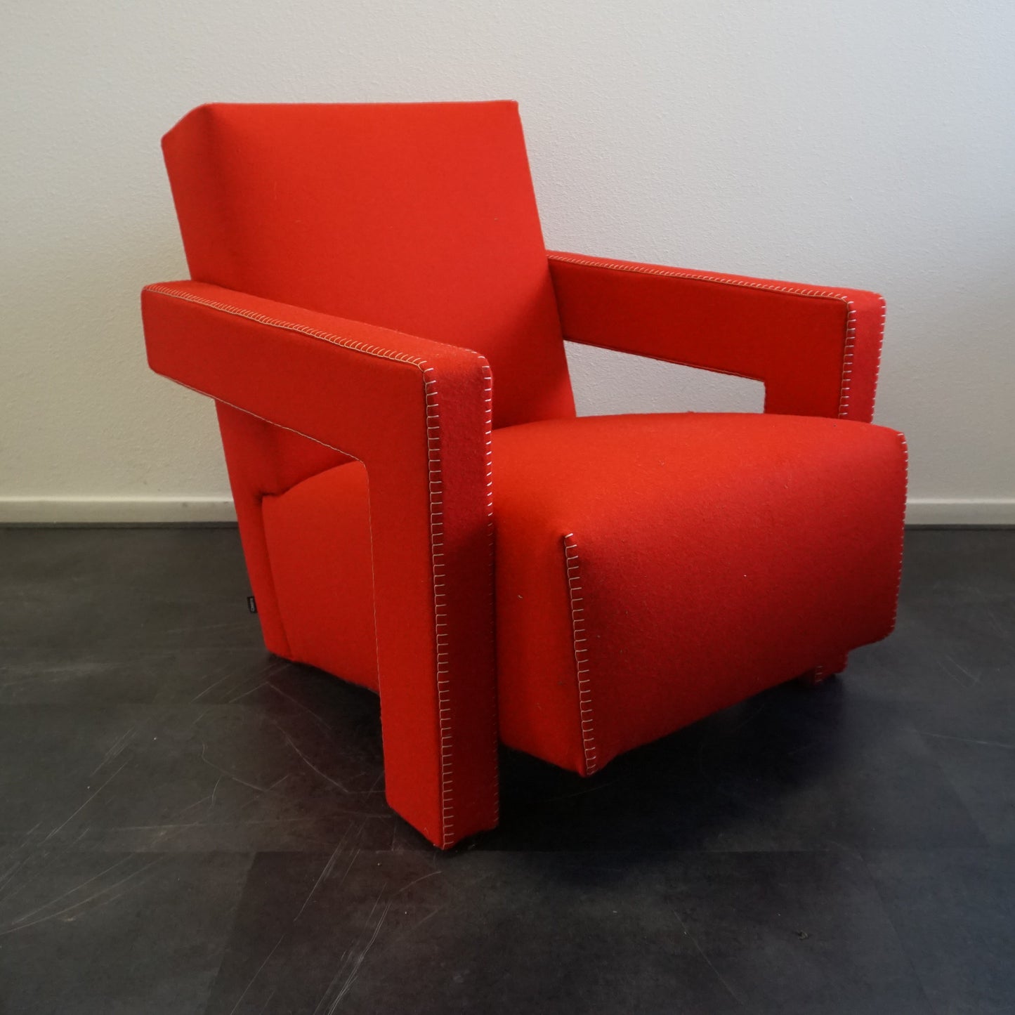 Cassina 637 Utrecht Design Fauteuil | Rood