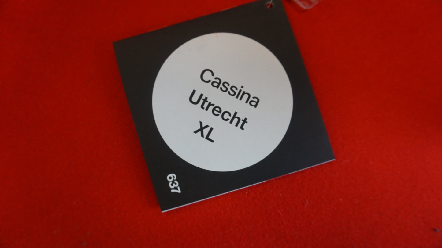 Cassina 637 Utrecht Design Fauteuil | Rood