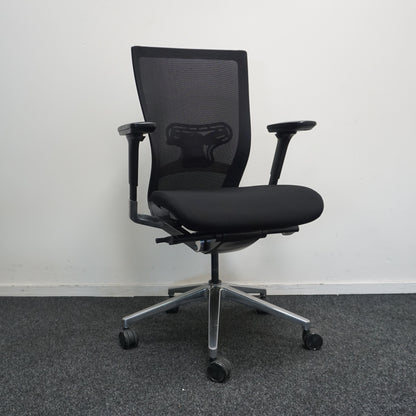 Sidiz T50 Bureaustoel | Zwart | Netweave | Lendensteun