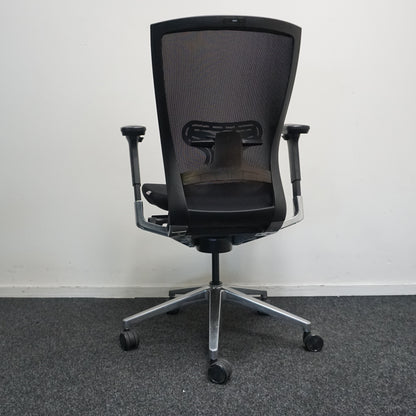 Sidiz T50 Bureaustoel | Zwart | Netweave | Lendensteun