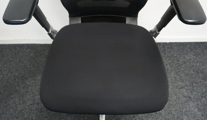 Sidiz T50 Bureaustoel | Zwart | Netweave | Lendensteun