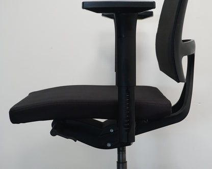 Sedus UM-100 Bureaustoel | Zwart | Netweave
