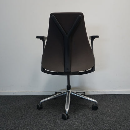 Herman Miller Sayl Bureaustoel | Ergonomisch | Bruin / Chroom