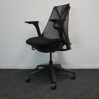 Herman Miller Sayl Bureaustoel | Ergonomisch | Zwart / Zwart