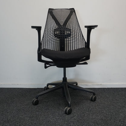 Herman Miller Sayl Bureaustoel | Ergonomisch | Zwart / Zwart