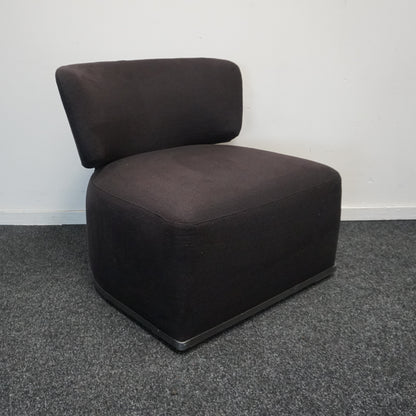 B&B Italia Maxalto Type Amoenus Soft Design Fauteuil | Bruin