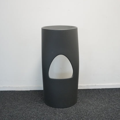 Mobles114 Barcelona Flod Design Barkruk | Antraciet | Zithoogte 77 cm