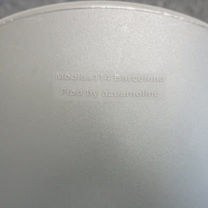 Mobles114 Barcelona Flod Design Barkruk | Antraciet | Zithoogte 77 cm