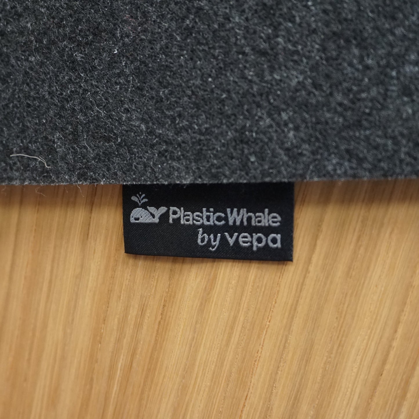 Vepa Whale Tail Design Stoel | Grijs / Hout
